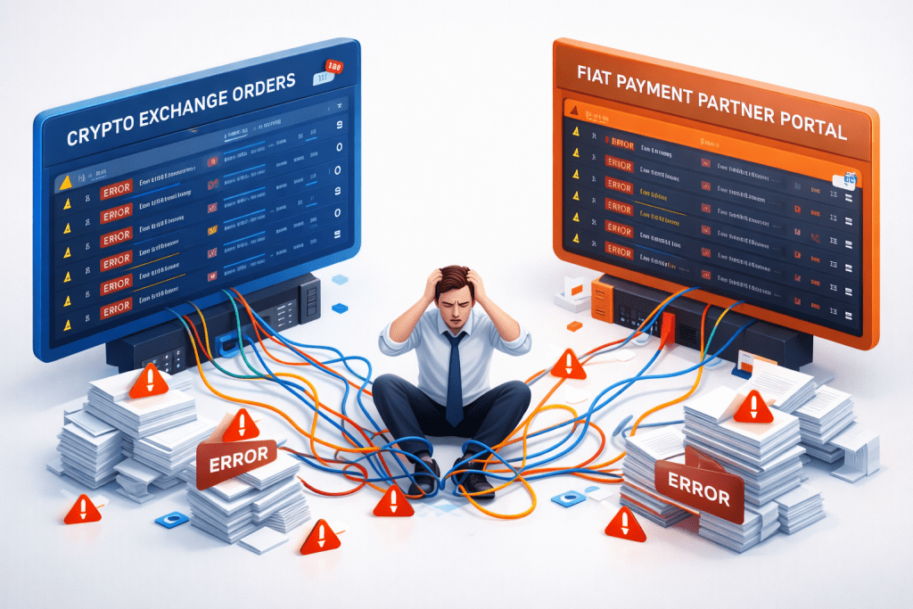 API-Integration & Prozessautomatisierung: Skalierbare Fiat-Auszahlungen für Krypto-Exchange